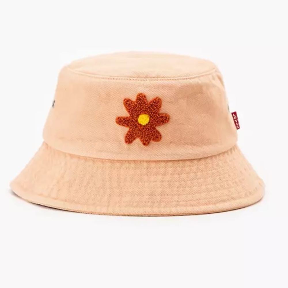 Orange bucket hat Levi’s NWT